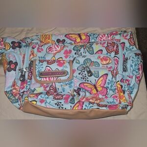 Lily bloom Floral Butterfly Print‎ Women's Bag
